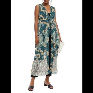 Tiered Silk Chiffon Vest By Anna Sui